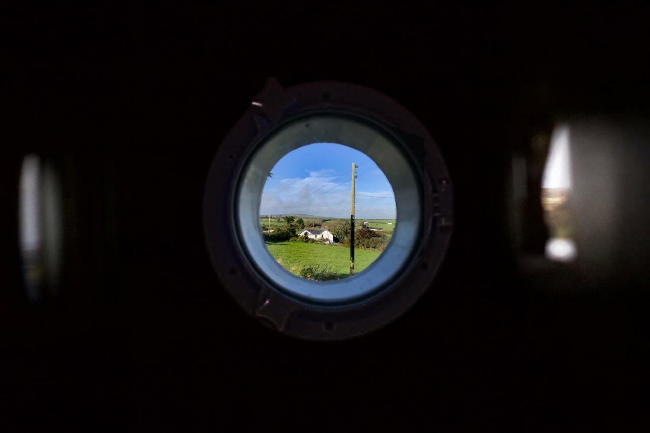 Scandi Cabin On A Hill, With Stunning Panoramic Views Ludgvan Exterior foto