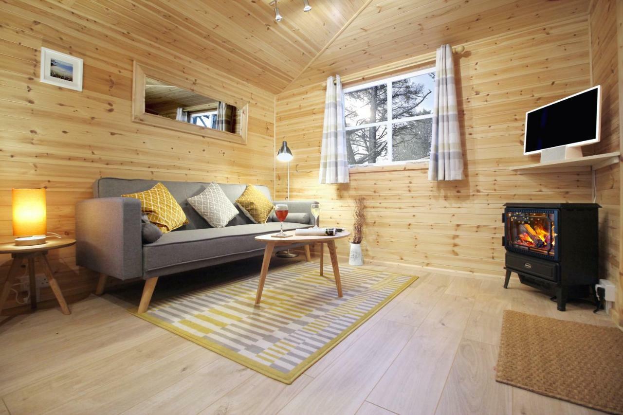 Scandi Cabin On A Hill, With Stunning Panoramic Views Ludgvan Exterior foto