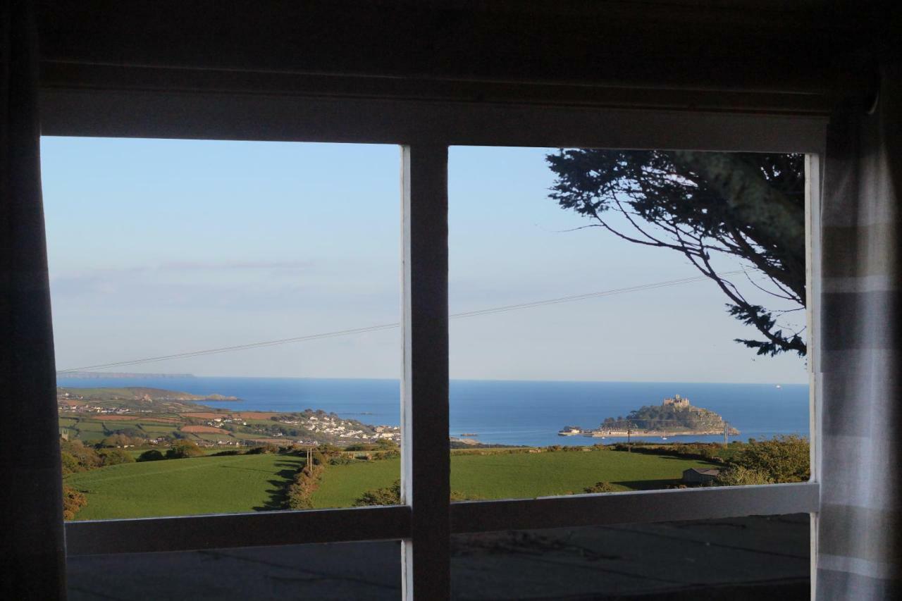 Scandi Cabin On A Hill, With Stunning Panoramic Views Ludgvan Exterior foto